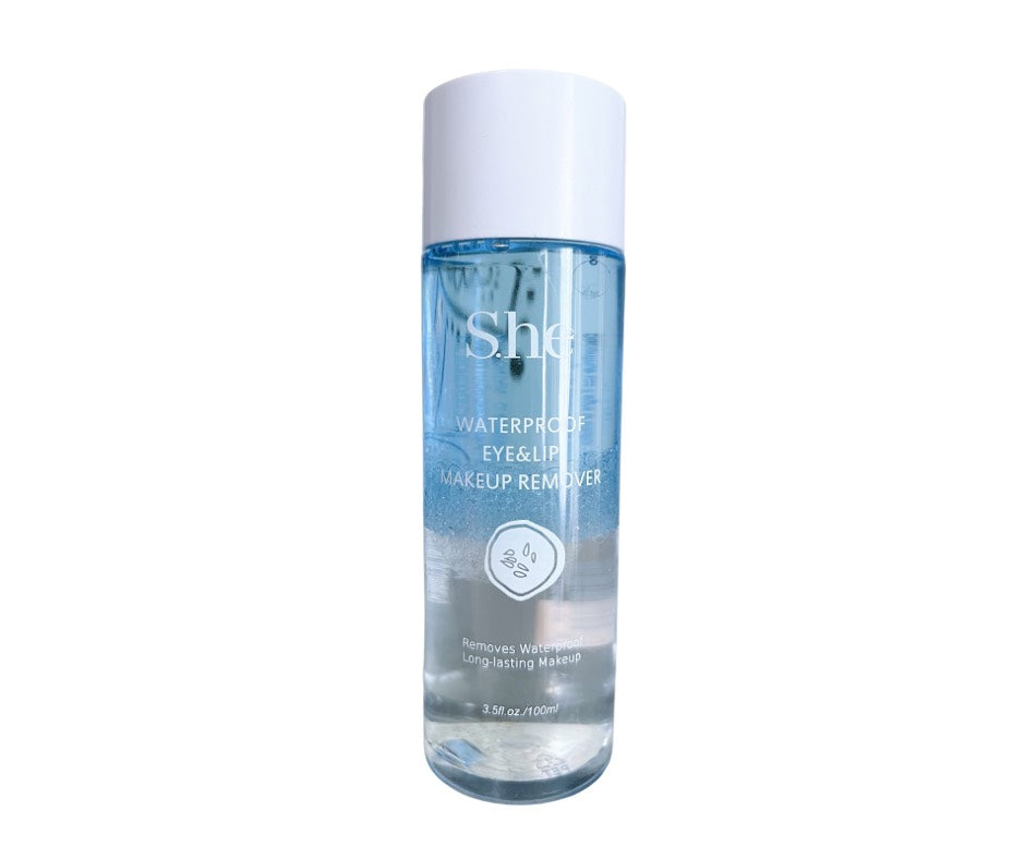 S.he Waterproof Eye & Lip Makeup Remover