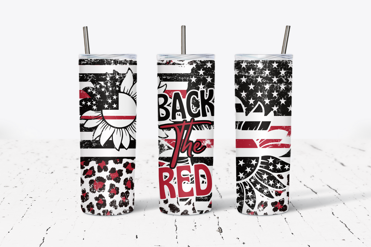 Back The Red 20oz Tumbler