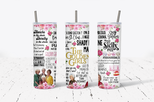 Gold Girl 20oz Tumbler