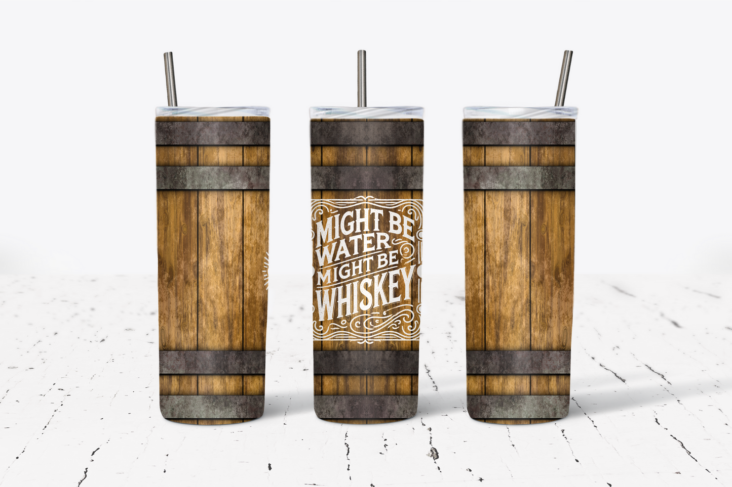 Might Be Water Might Be Whiskey 20oz Tumbler