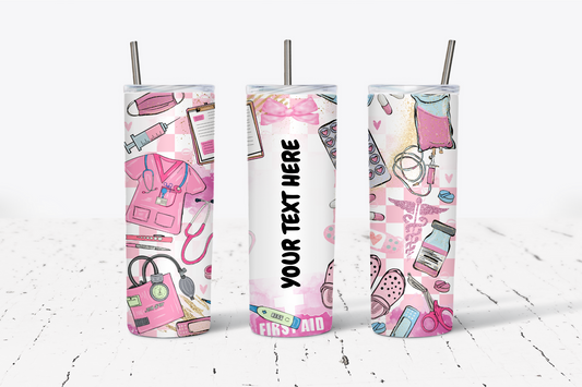 *CUSTOM* Nurse Collage 20oz Tumbler