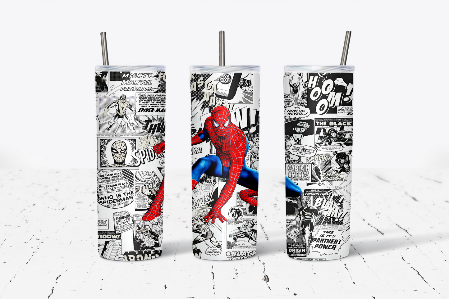 Spidey Comic 20oz Tumbler