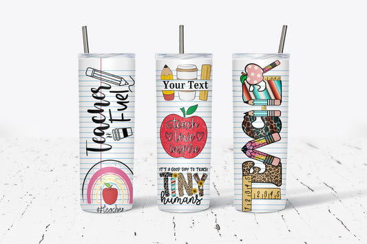 Teach Love Inspire Apple CUSTOM 20oz Tumbler