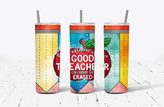 The Influence of a Good Teacher Apple 20oz Tumbler