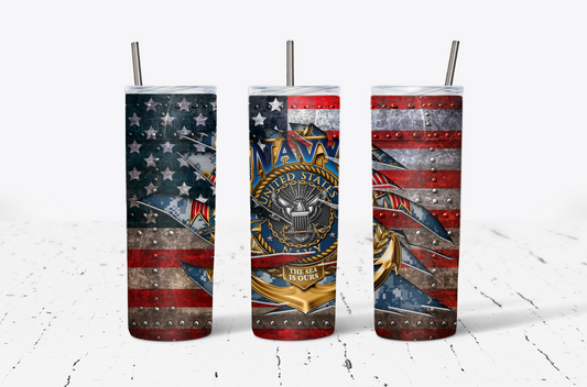 USN 20oz Tumbler