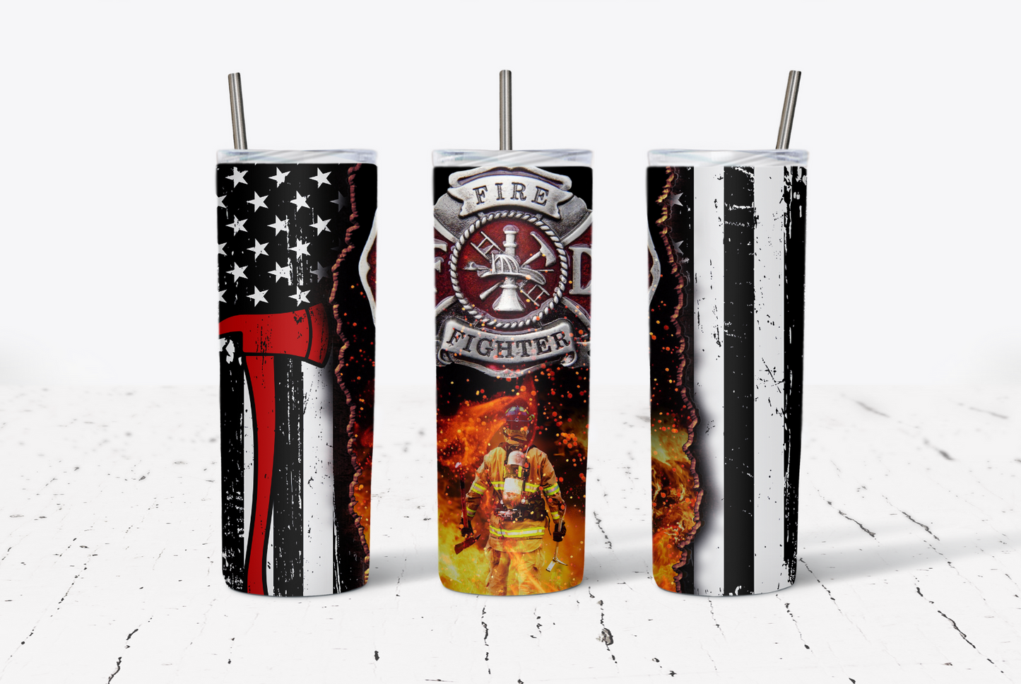 Firefighter Axe 20oz Tumbler