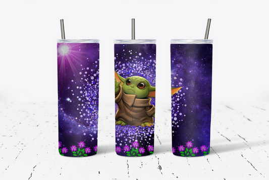 Galaxy Baby Yoda 20oz Tumbler