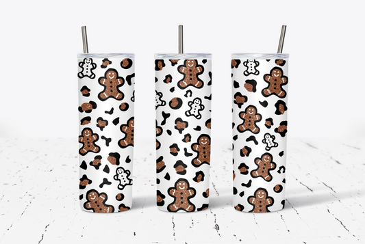 Leopard Gingerbread 20oz Tumbler