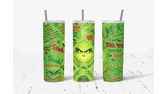 Greenie Meanie (4) 20oz Tumbler