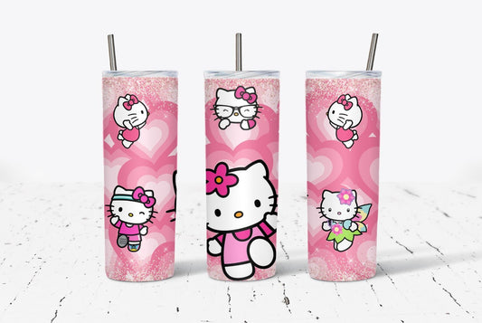 HK Hearts 3 20oz Stainless Steel Tumbler