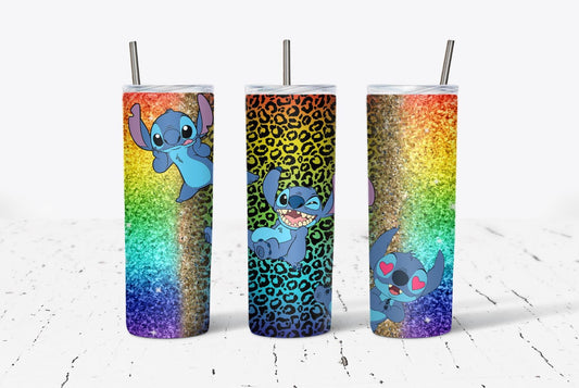 Multi Leopard Ohana 20oz Stainless Steel Tumbler