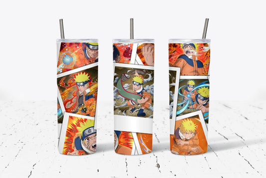 Anime Polaroid 20oz Stainless Steel Tumbler