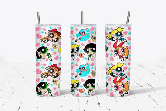 Girl Trio Heroes 20oz Stainless Steel Tumbler