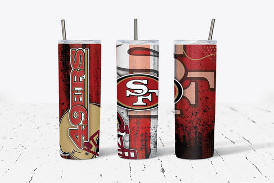 SF 49ers 20oz Tumbler