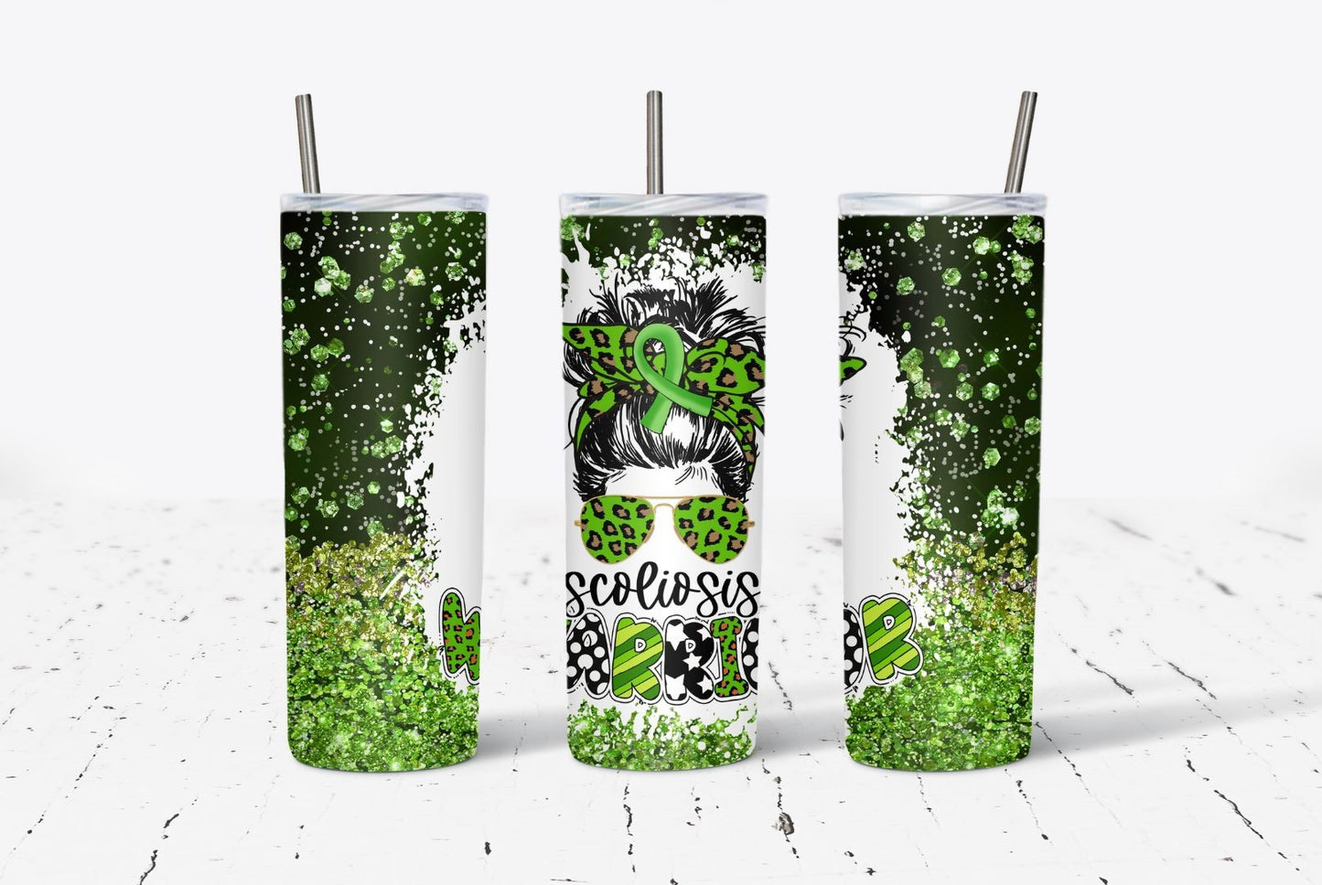 Scoliosis Warrior 20oz Tumbler