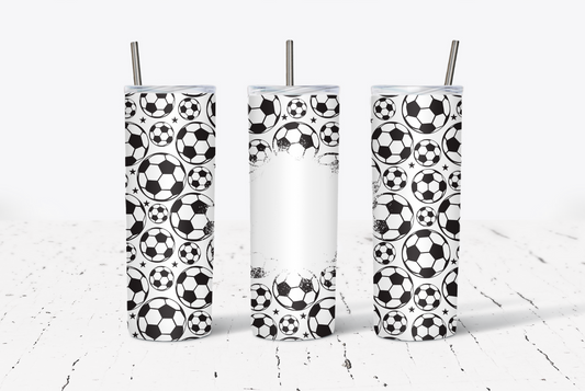 Soccer Blank CUSTOM 20oz Tumbler