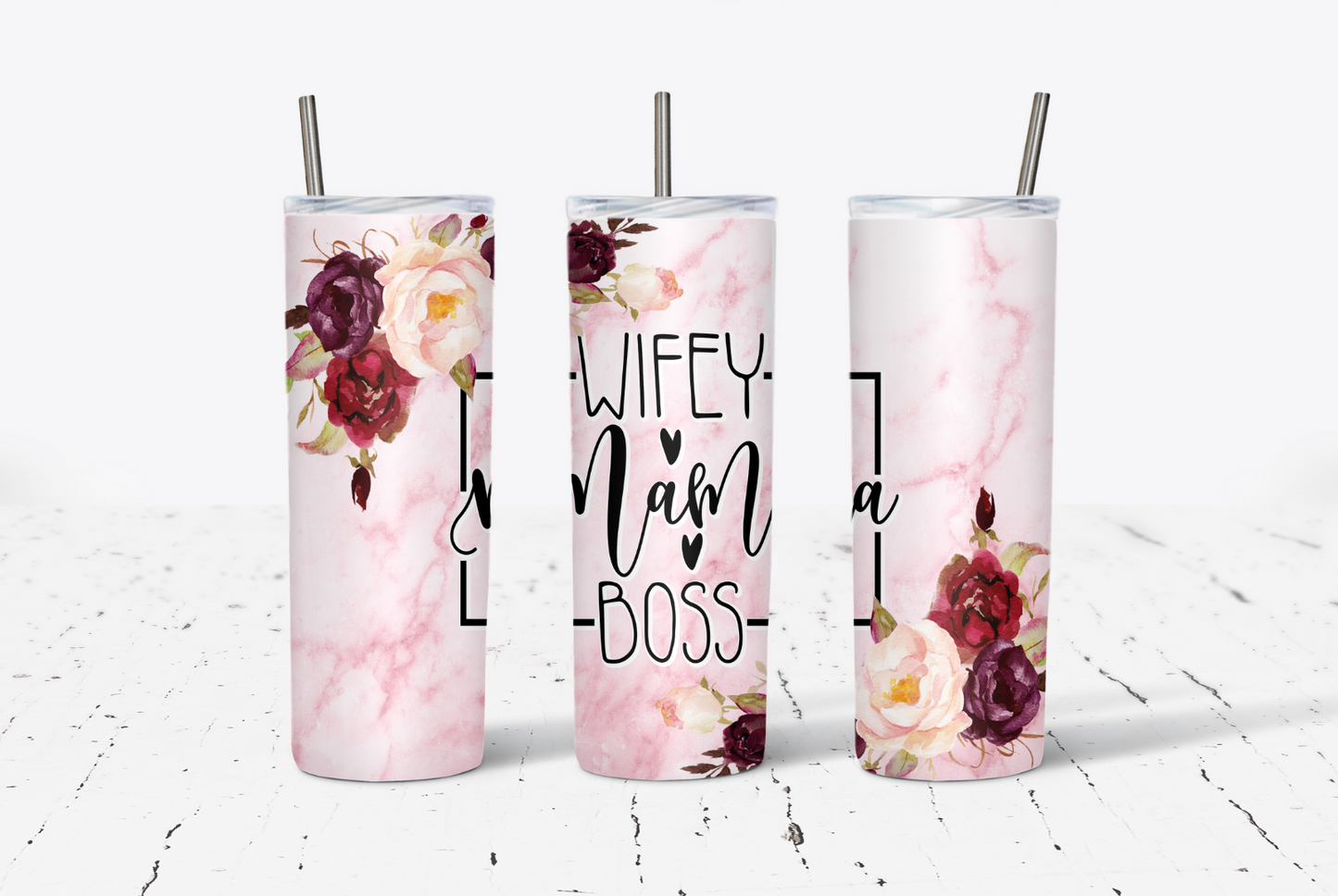 Wifey Mama Boss 20oz Tumbler